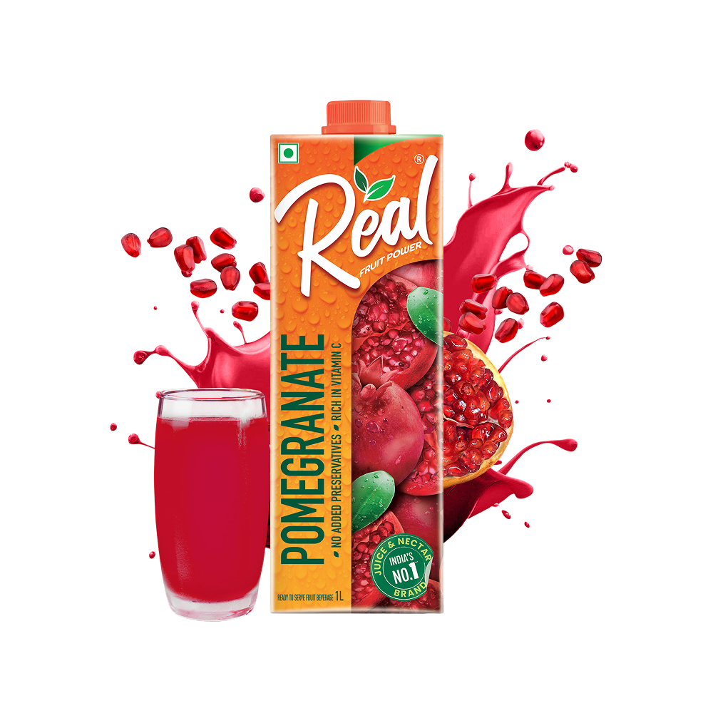 Real Fruit Power Pomegranate Juice - 1L