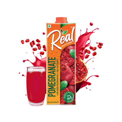 Real Fruit Power Pomegranate Juice - 1L