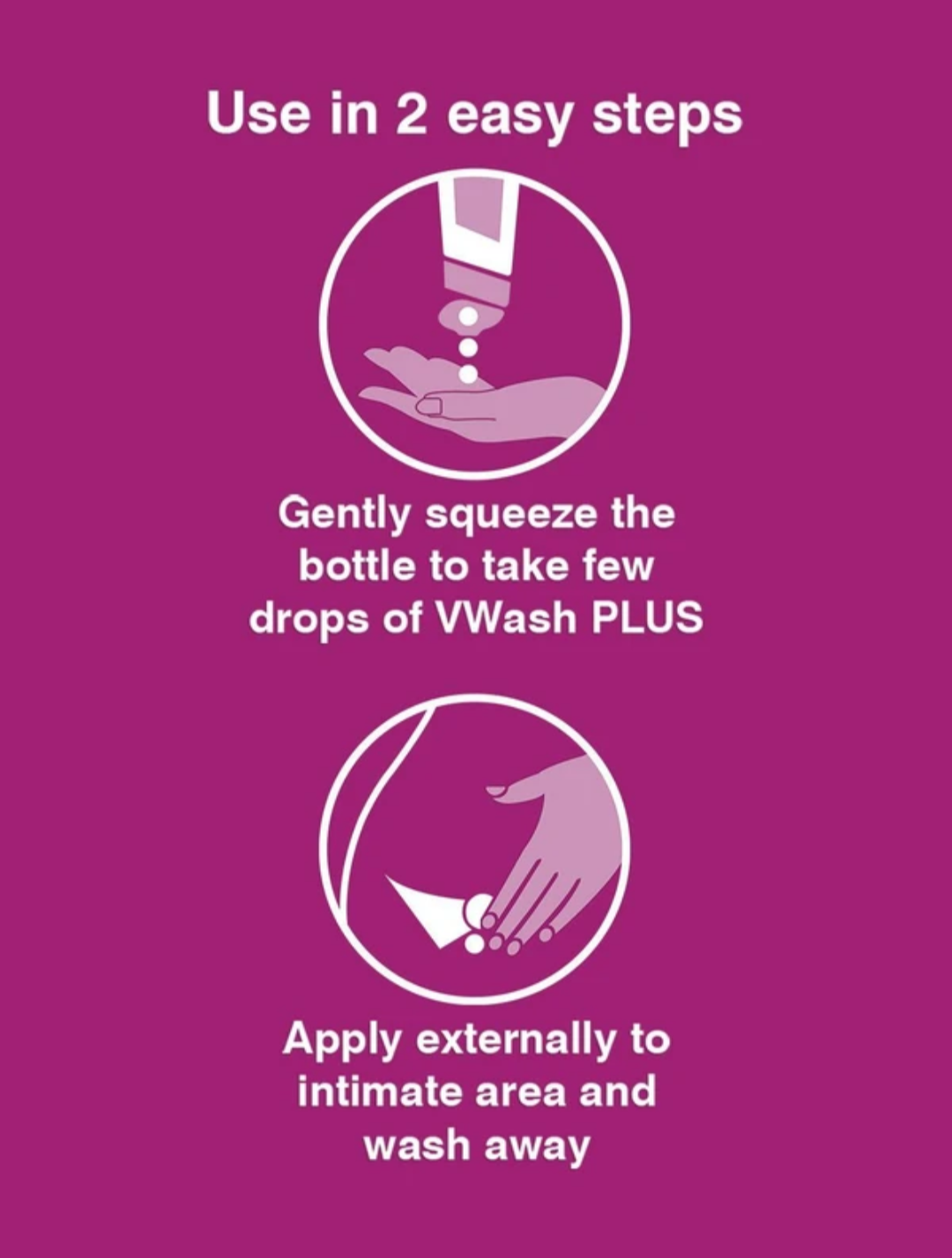 V Wash Plus Expert Hygiene Intimate Wash -20ml