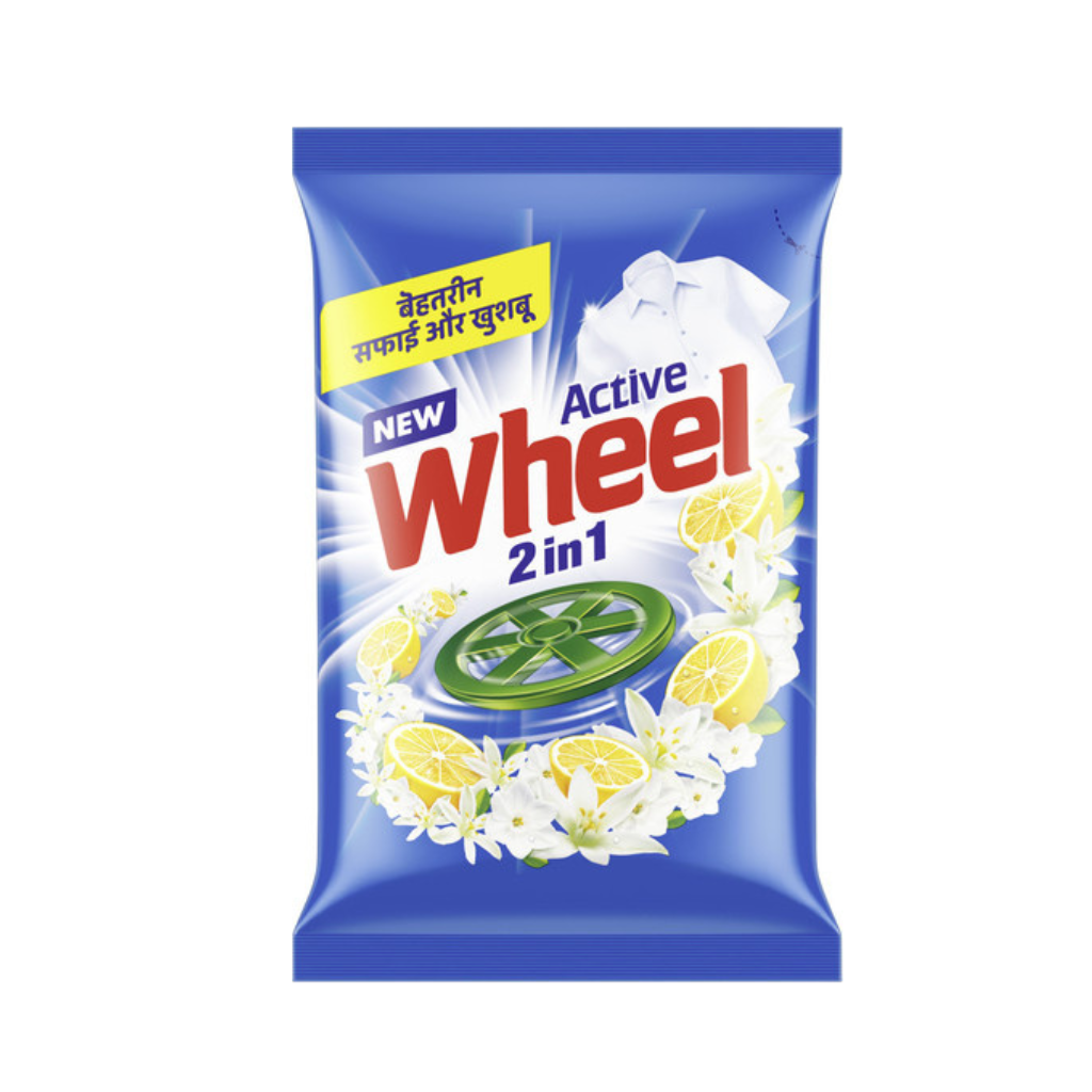 Wheel Active 2 in 1 Detergent Powder - 1 kg