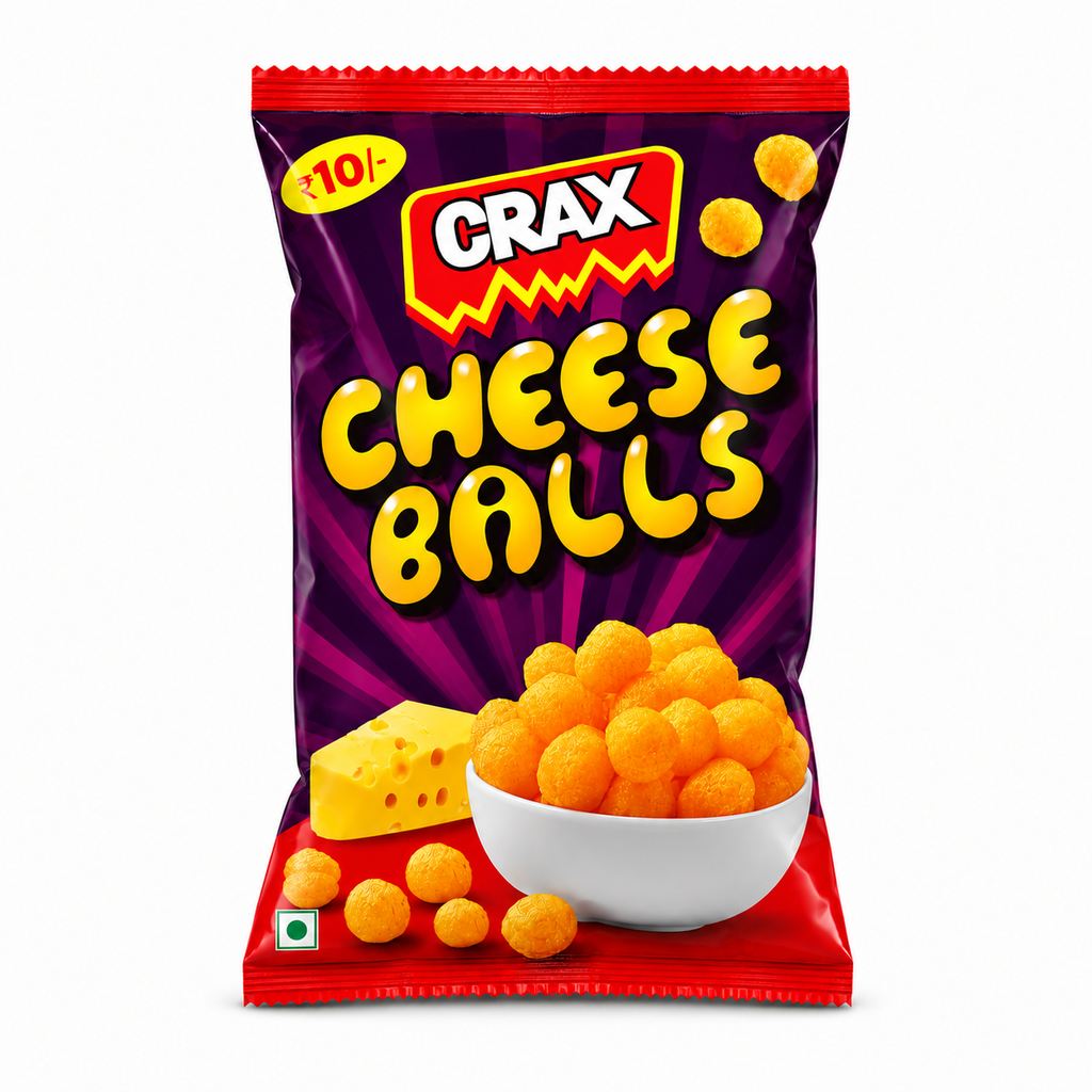Crax Cheese Balls - 30g
