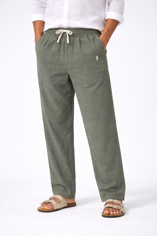 Ralph Lauren Polo Linen Elastic Pajama