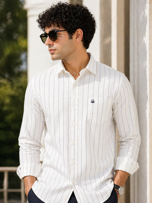 United Colors of Benetton Striped Casual shirt