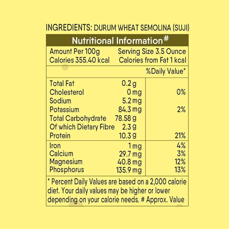 Nourish Suji Penne Pasta -450g