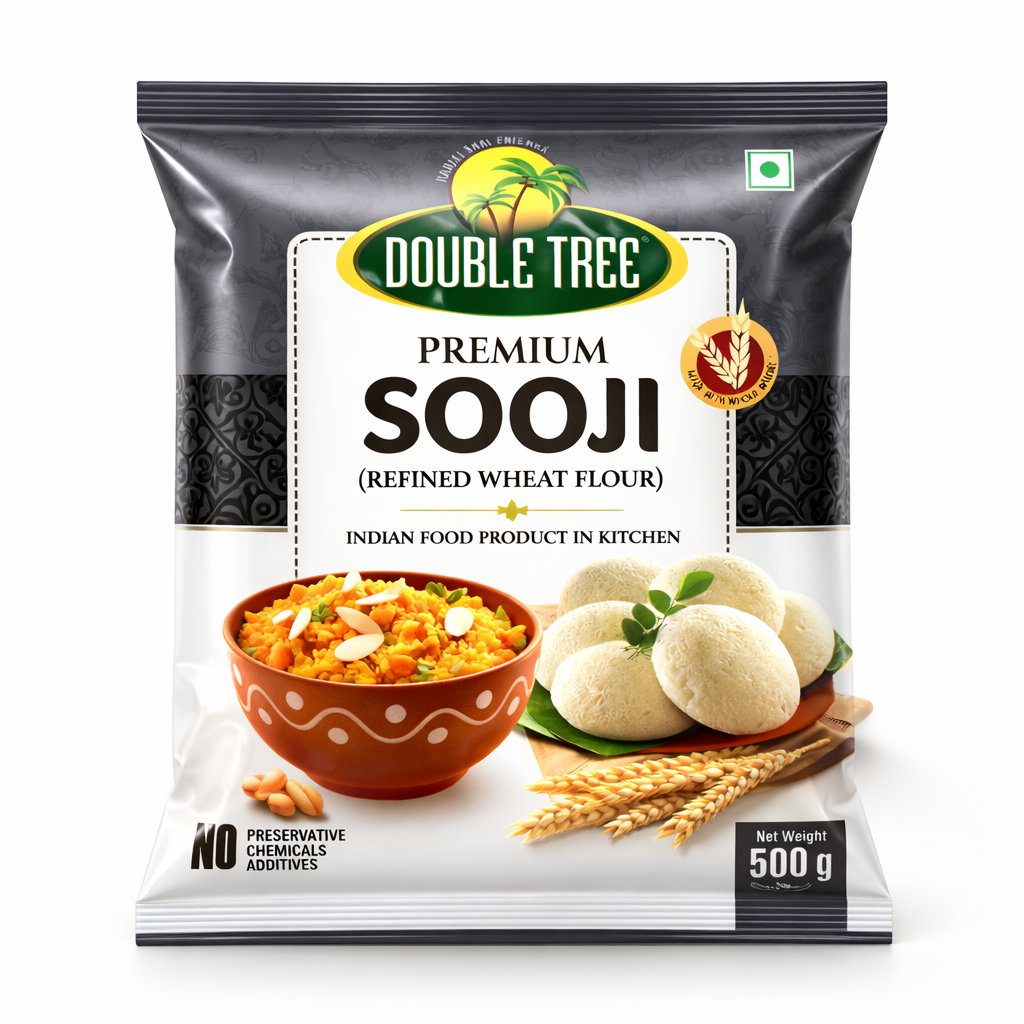 Double Tree Premium Sooji - 500g