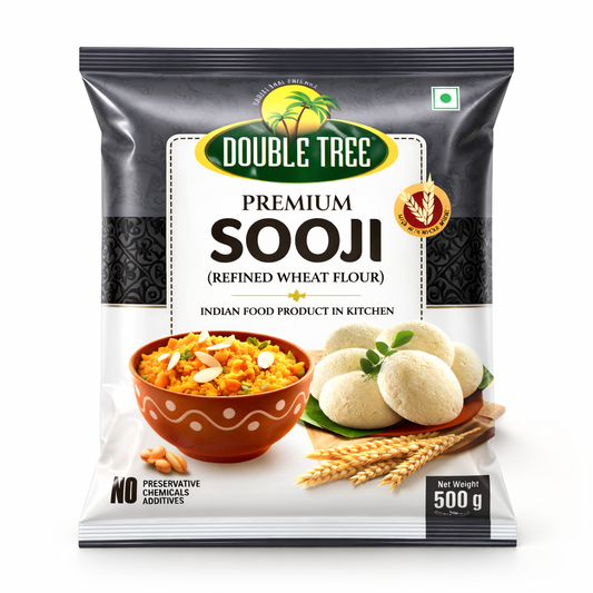 Double Tree Premium Sooji - 500g