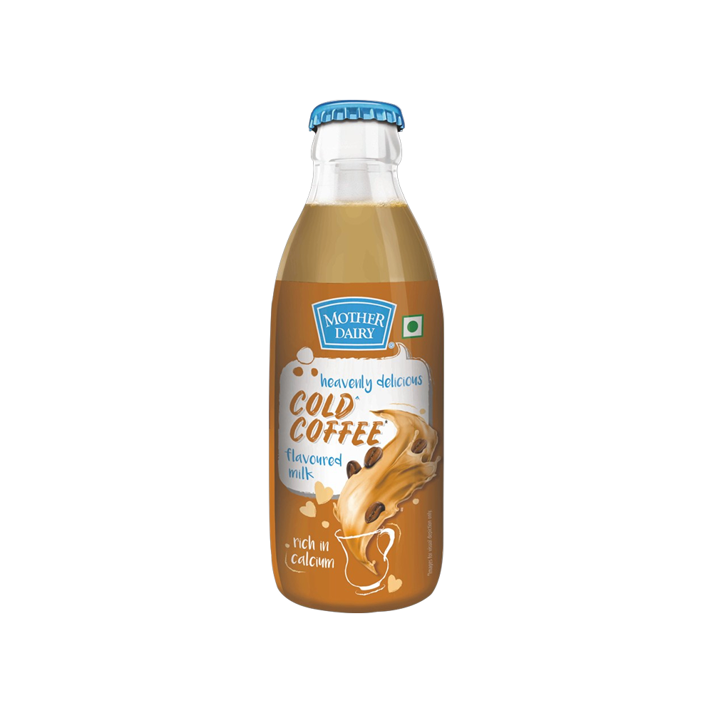 Mother Dairy Cold Coffee Flavoured Milk - 180ml