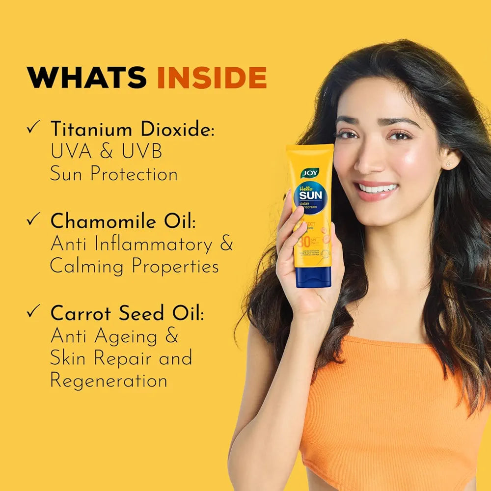 Joy Hello Sun Detan SPF 30 PA++ Sunscreen - 30ml