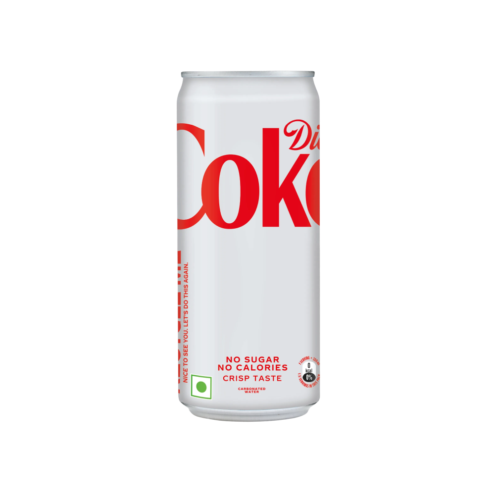 Coca-Cola Diet Coke Soft Drink - 180ml