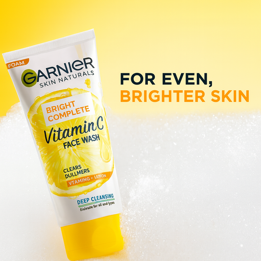 GARNIER Bright Complete VITAMIN C Facewash (50g)
