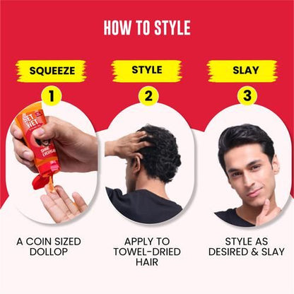 Set Wet Hair Styling Gel for Men - 50g