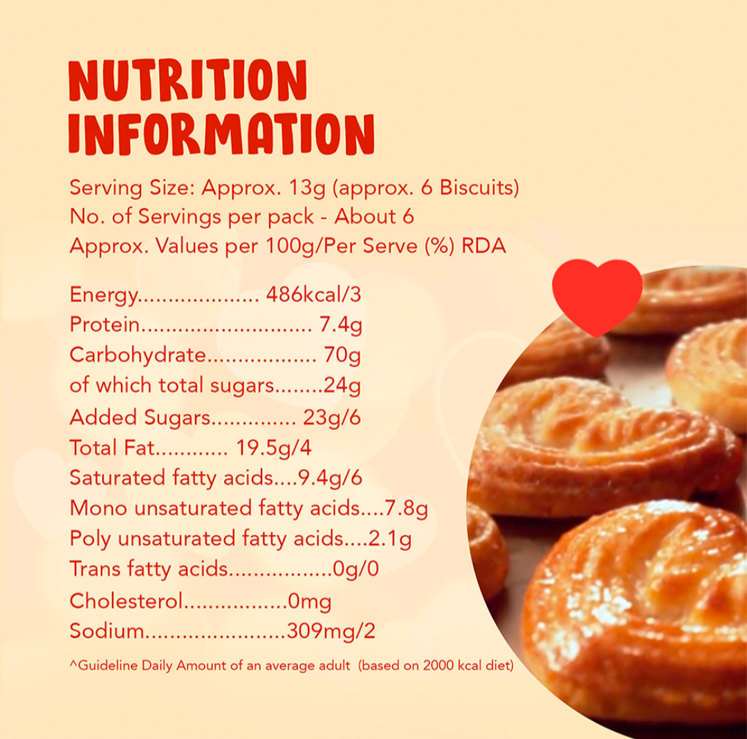 Britannia Little Hearts classic Crunch Biscuit - Pack of 2