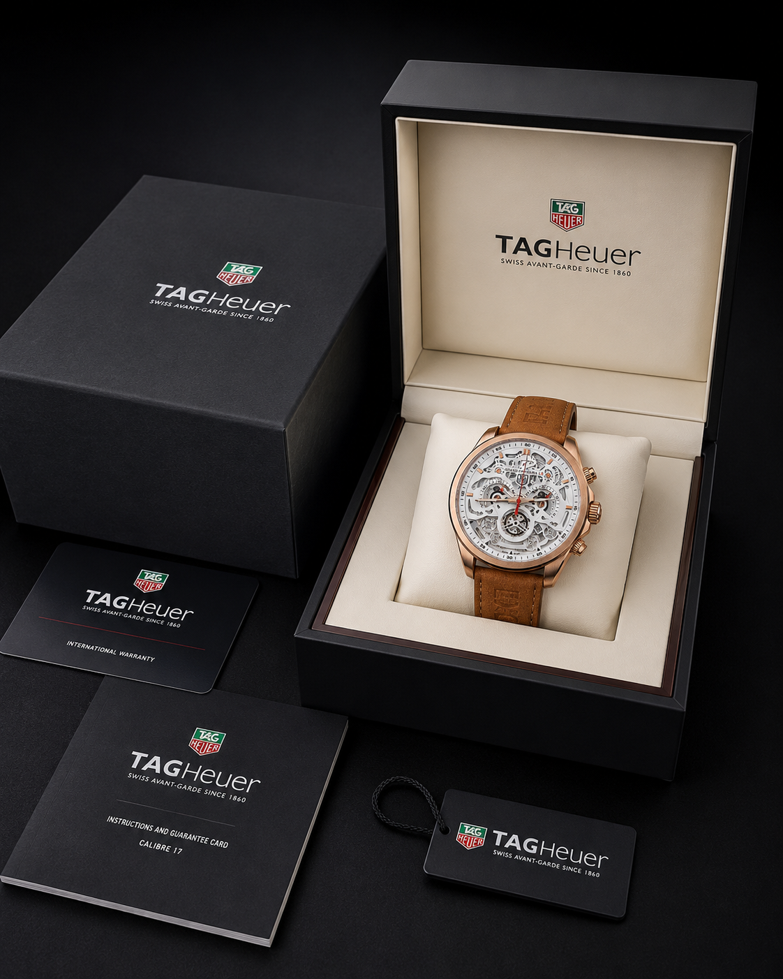 Tag Heuer Grand Carera Luxury Formal Watch for Men Analog Watch