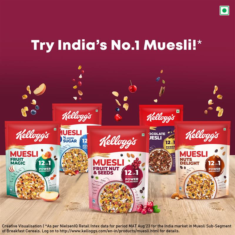 Kellogg's Muesli Fruit Nut & Seeds - 240g