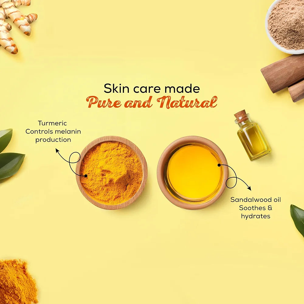 Vicco Turmeric Skin Cream with Goodness of Sandalwood Oil - 70g