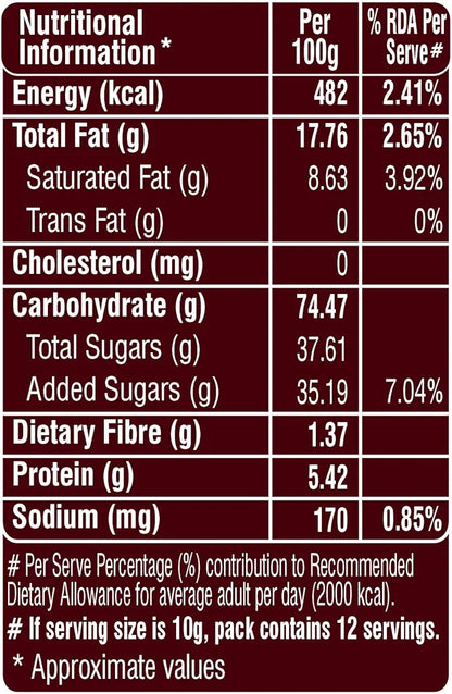 BONN Bourbon Chocolate Cream Biscuits - 120g