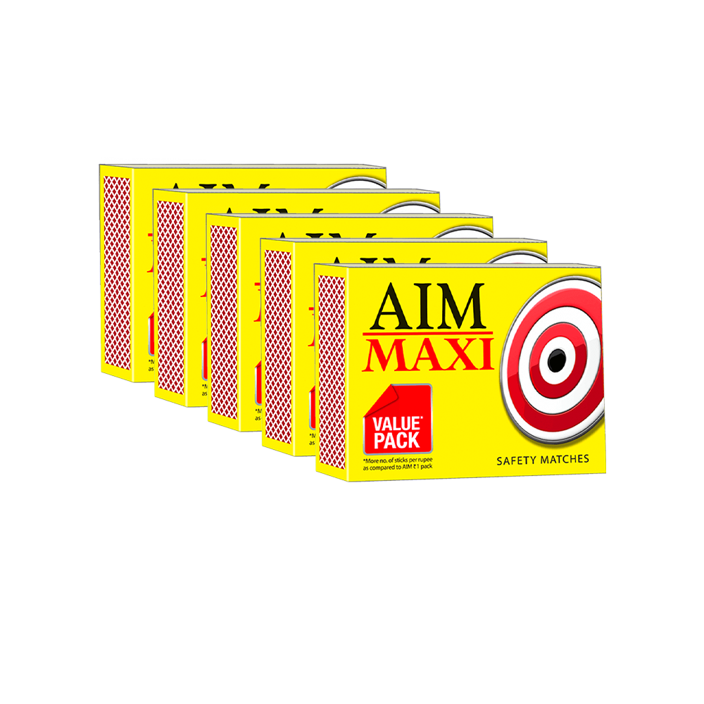 Matchbox by Aim (माचिस) - 5 Pcs
