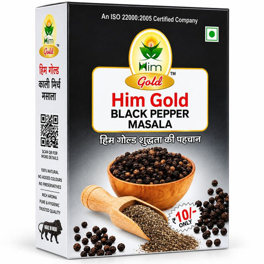 Him Gold Black Pepper Powder -