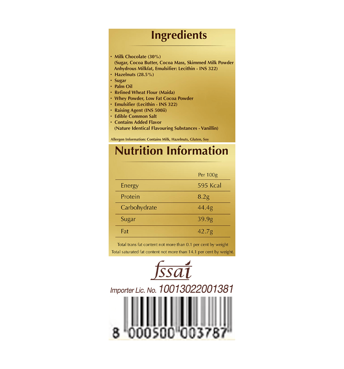 Ferrero Rocher Premium Chocolates Gift Pack - 200g