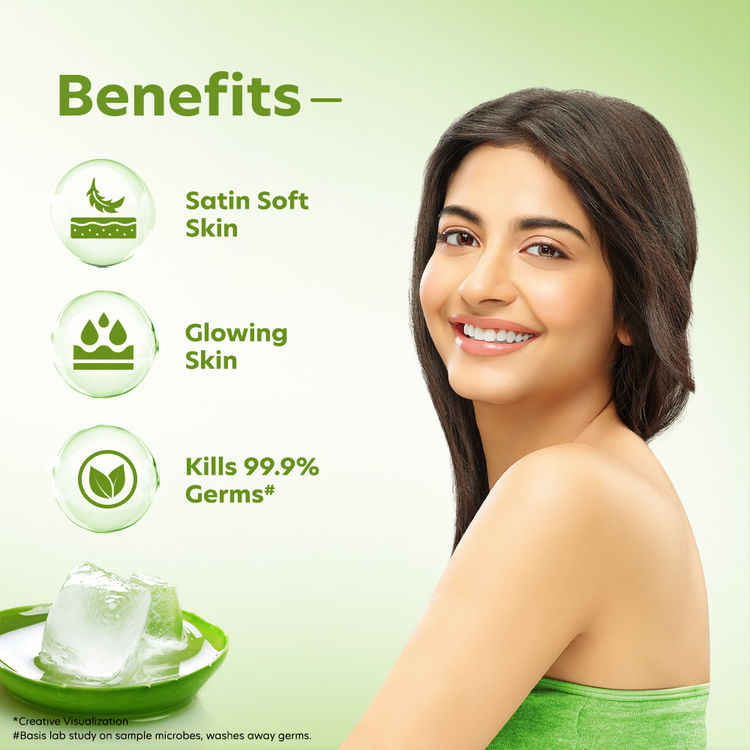 Vivel Aloe Vera Satin Soft Skin 1  Bathing Soap - 90g