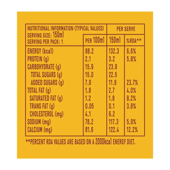 Smoodh Toffee Caramel Flavoured Milk - 150ml