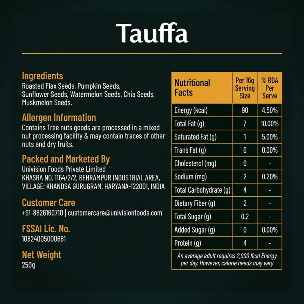 Tauffa Seeds Mix - 250g