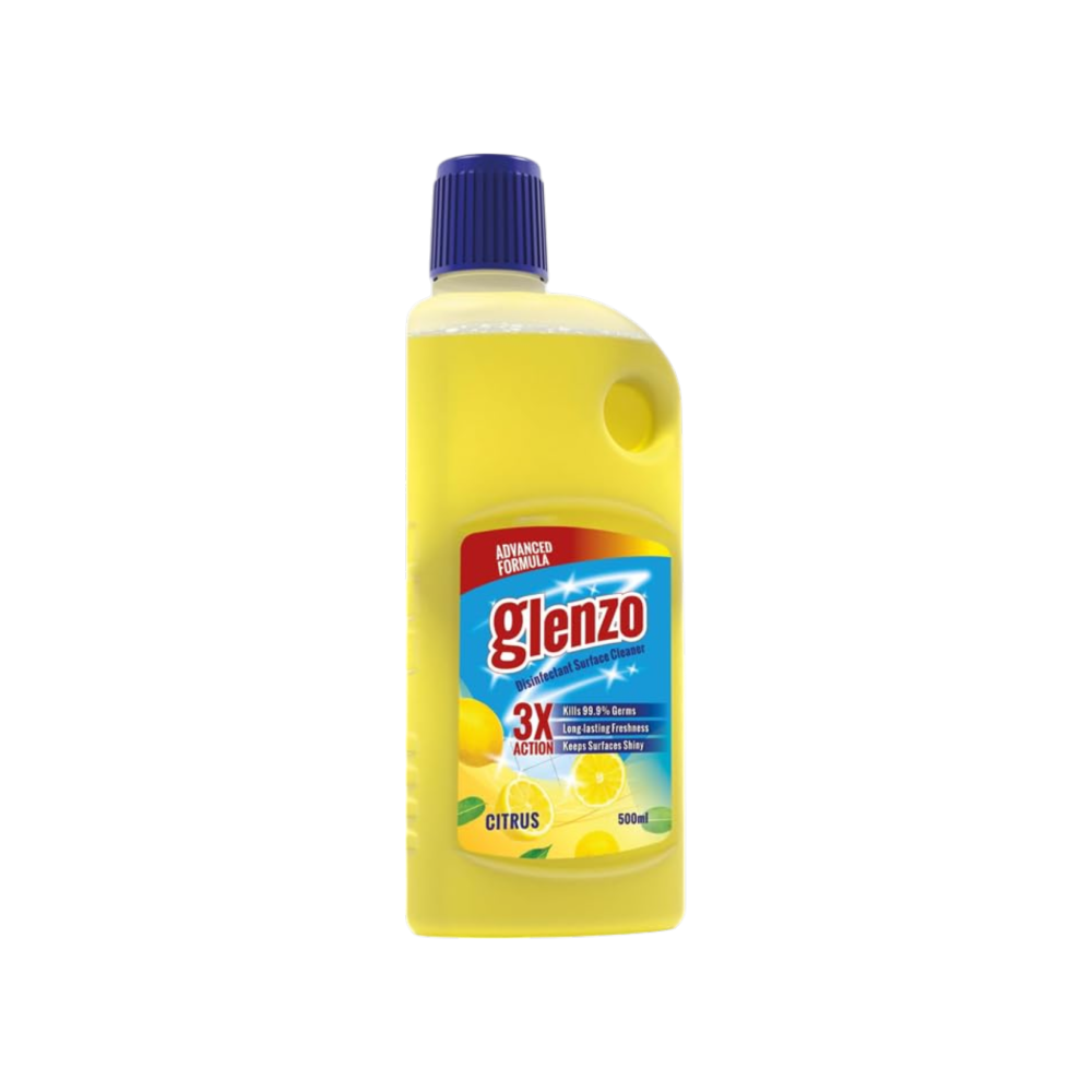 Glenzo Disinfectant Floor & Surface Cleaner - 500ml