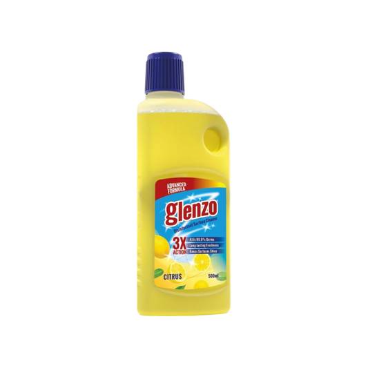 Glenzo Disinfectant Floor & Surface Cleaner - 500ml