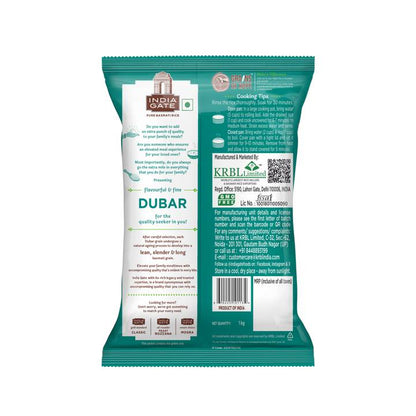 India Gate Basmati Rice Dubar - 1kg