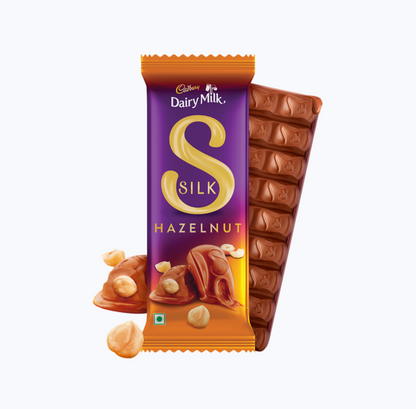 Cadbury Dairy Milk Silk Hazelnut Milk Chocolate Bar