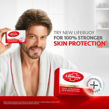 Lifebuoy Total 5 Soap - 100g (Buy 4 Get 1 Free)