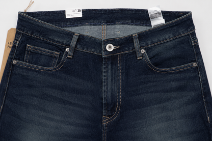 LEVI'S Mens 505 Mid Rise Straight Fit Cotton Stretch Blend Jeans