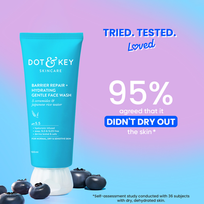 Dot & Key Barrier Repair + Hydrating Gentle Face Wash - 100ml
