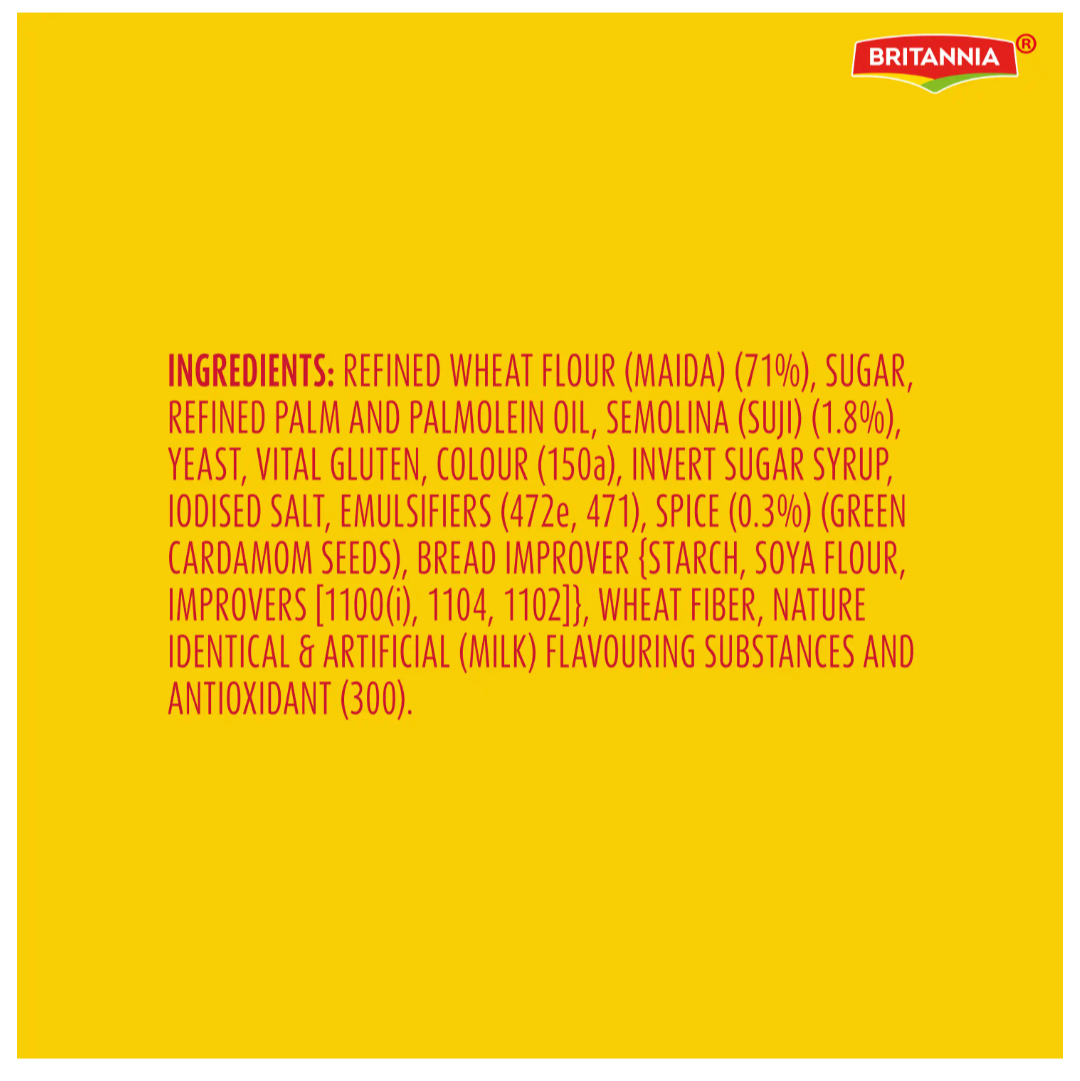 Britannia Toesta Premium Bake Rusk With Real #Elaichi