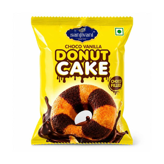 Choco Vanilla Donut Cake - 47g