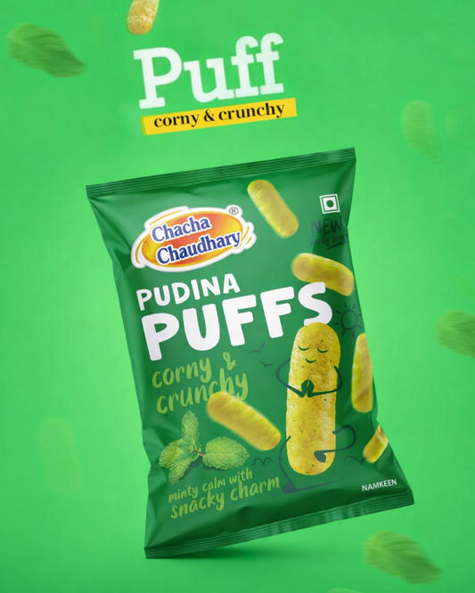 Chacha Chaudhary Pudina Puffs - 85g