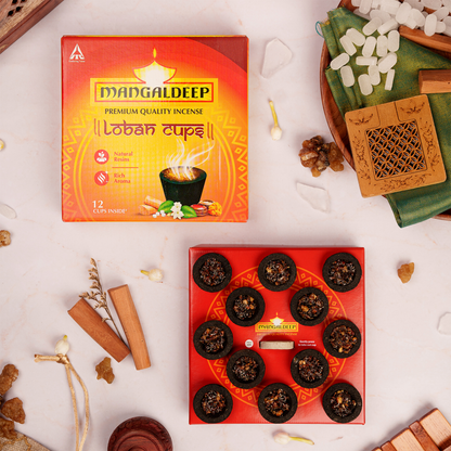 Mangaldeep Loban Dhoop Cup - 12 Cups