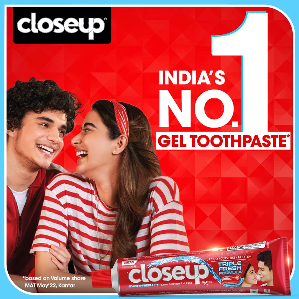 Close Up Everfresh+ Anti-Germ Gel Toothpaste - 80g