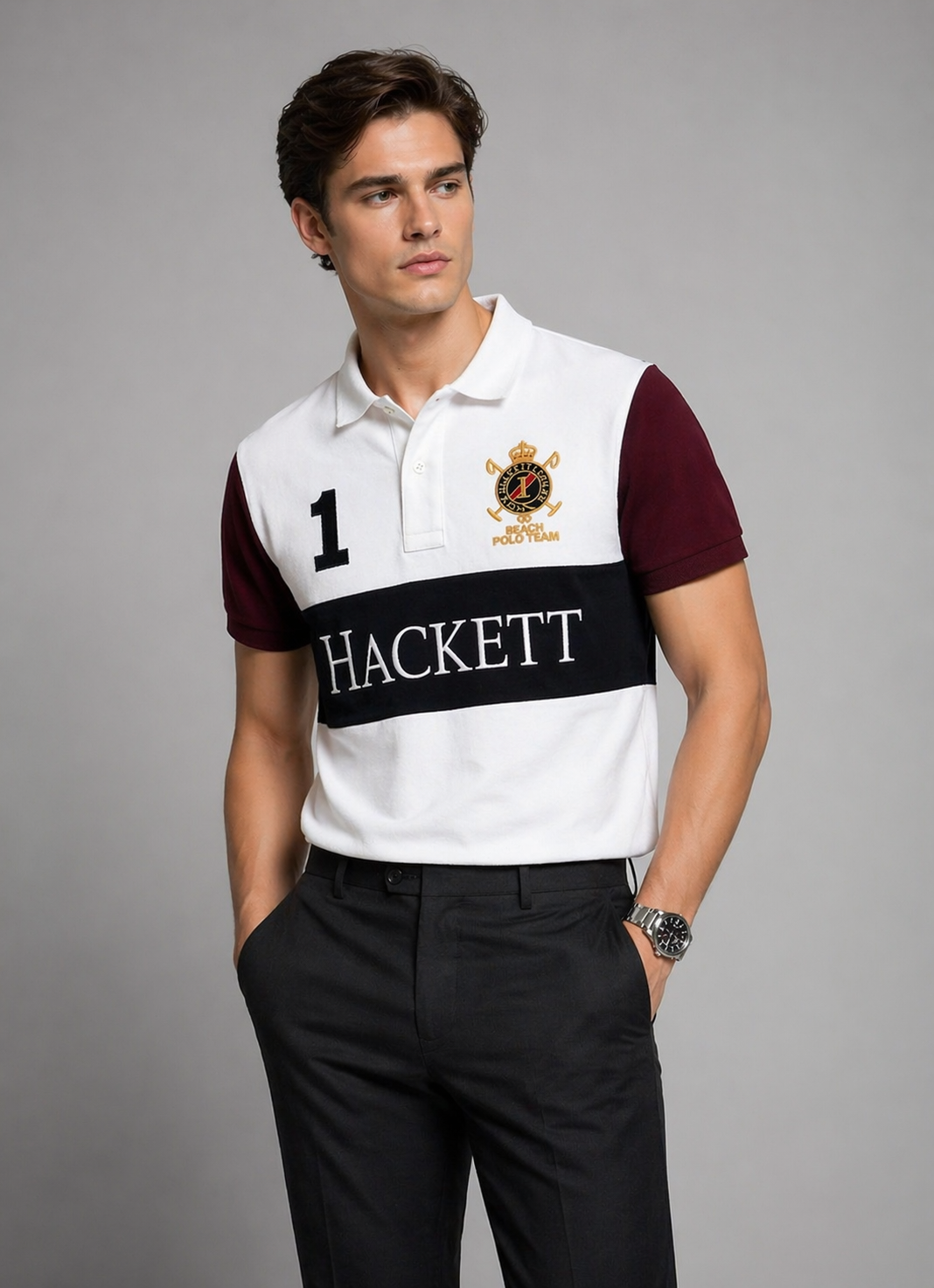 HACKETT Premium Cotton Polo T shirt
