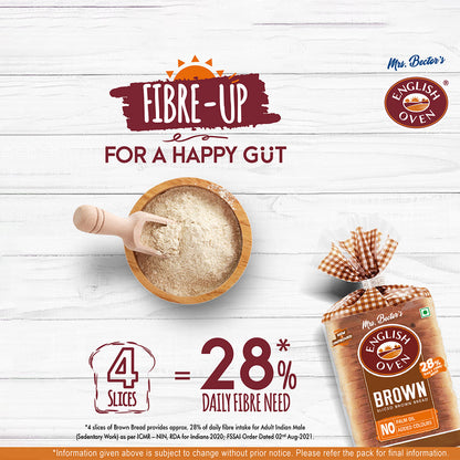 English Oven Brown Bread - 400g