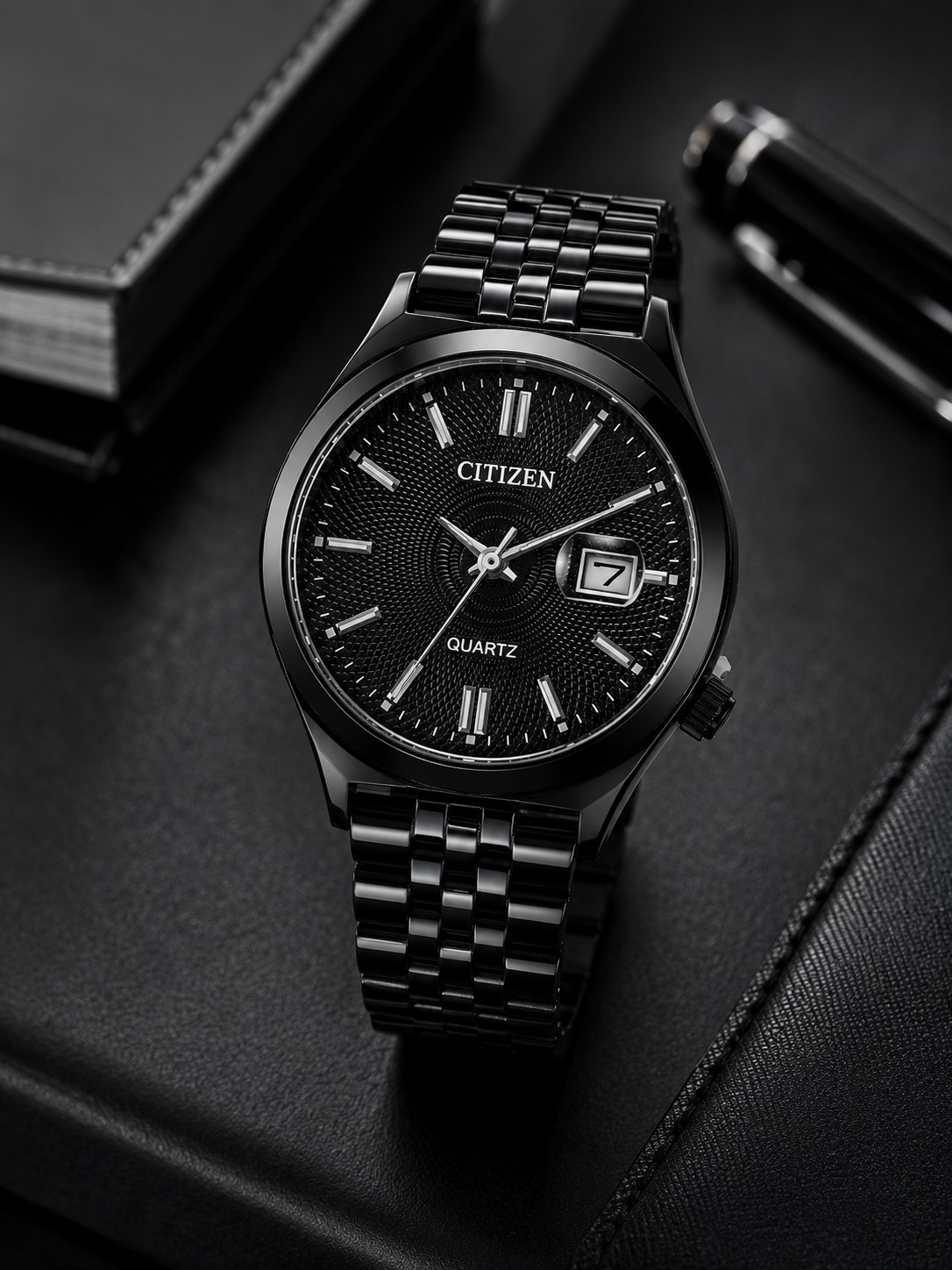 Citizen Gents Watch Black Dial - NH8395-77E