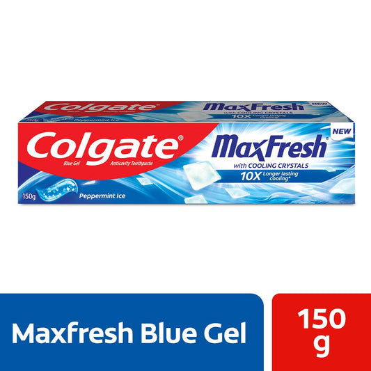 Colgate MaxFresh Peppermint Ice Gel Toothpaste 150g