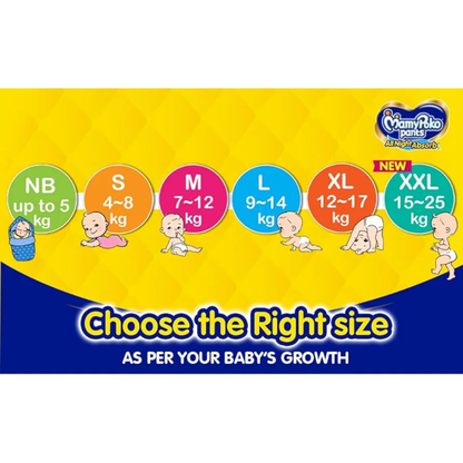 MamyPoko Pants All Night Absorb Baby Diapers, Large (L), 14 Pants 9-14 kg
