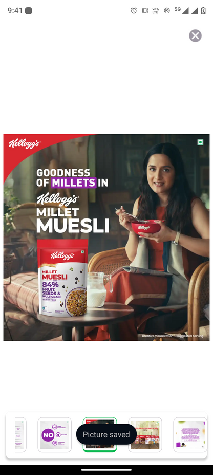 Kellogg's Muesli Fruit , Nut & Seeds - 1kg