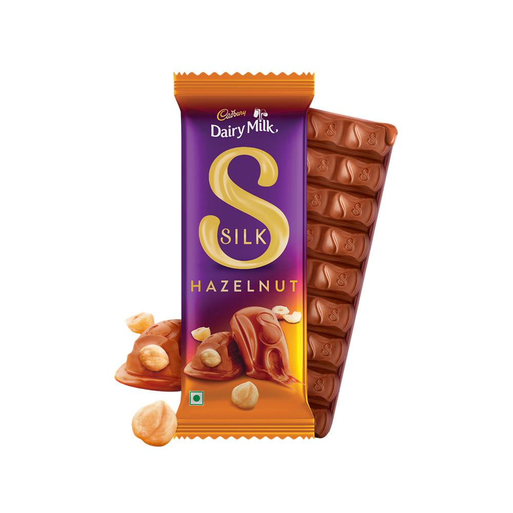 Cadbury Dairy Milk Silk Hazelnut Milk Chocolate Bar - 54g