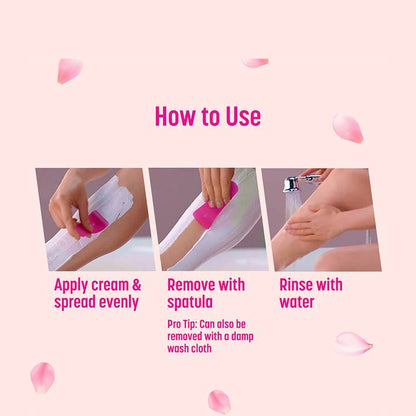 Veet Aloe & Rose Normal Skin Hair Removal Cream - 30g