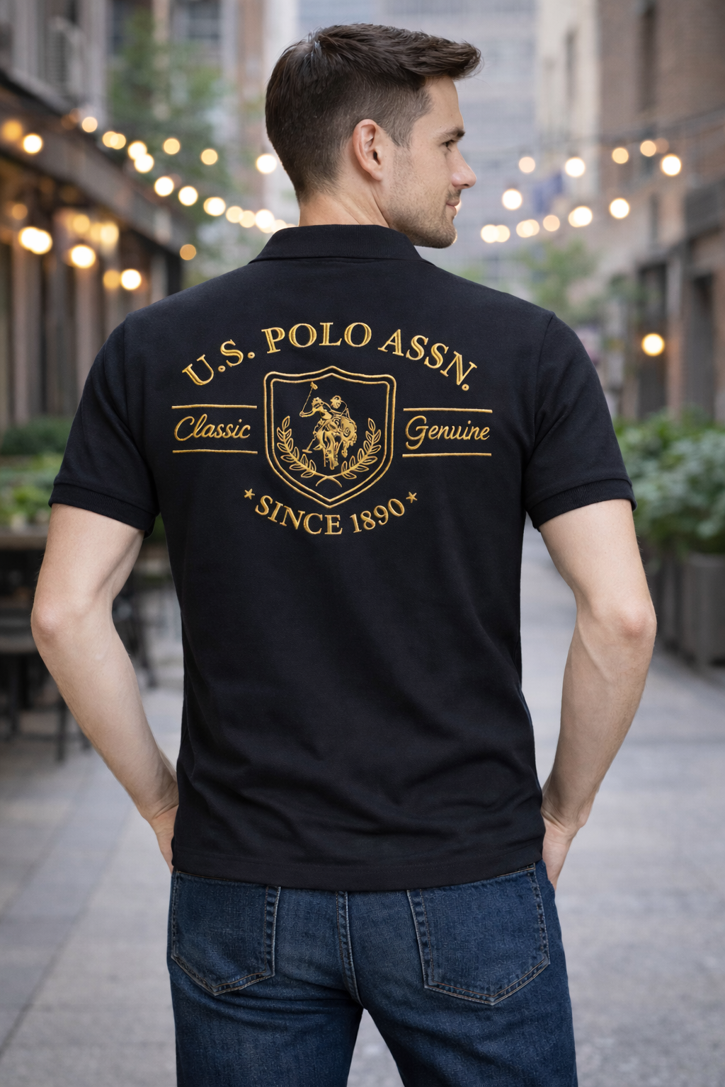 US POLO Cotton Metty T-shirt
