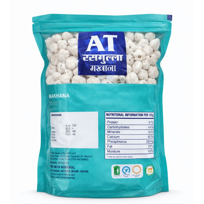 At Rasgulla Makhana(मखाना)  250gm