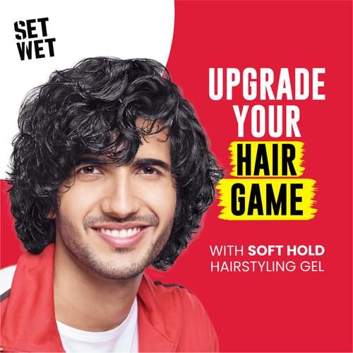 Set Wet Hair Styling Gel for Men - 50g