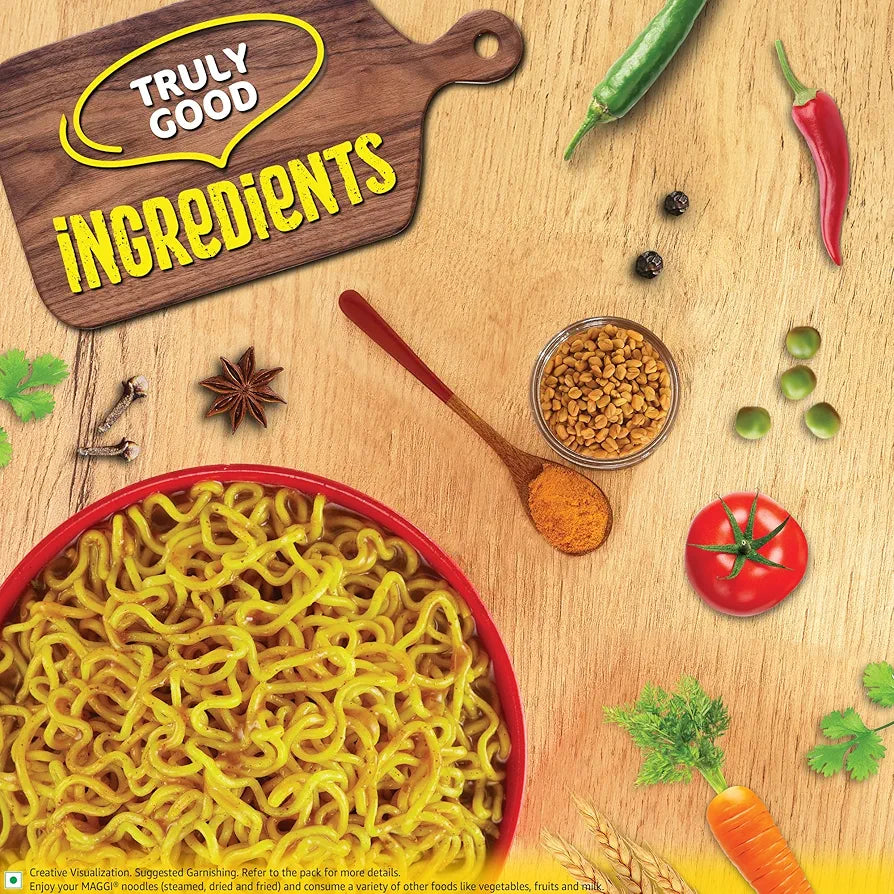 Maggi Masala 2 Minutes Instant Noodles Made With Quality Spices  - 600g